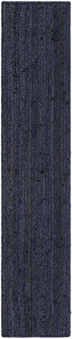 Navy Blue 1' 2 x 6' 1 Braided Jute Table Runner