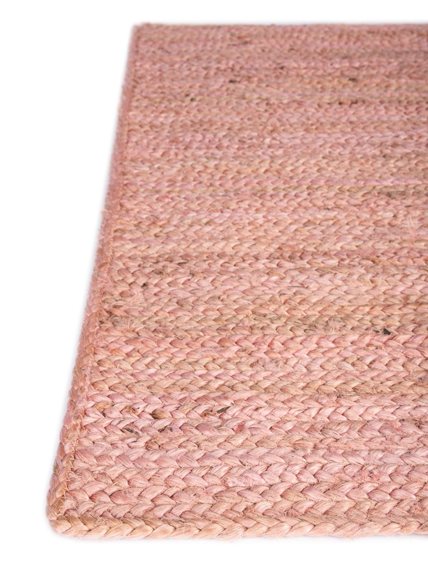 Light Pink 1' 2 x 10' Braided Jute Table Runner Area Rug Decorative Dining Room Kitchen All Natural Material Table Cover 100% Jute Hand Braided Natural Eco-Friendly Boho Style Carpet for Living Rooms Dining Office Space Dorms for Sale at Rug Engine