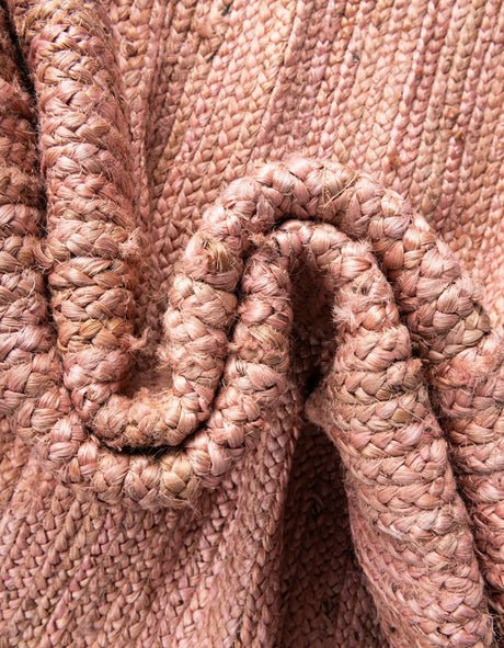 Light Pink 1' 2 x 8' Braided Jute Table Runner Area Rug Decorative Dining Room Kitchen All Natural Material Table Cover 100% Jute Hand Braided Natural Eco-Friendly Boho Style Carpet for Living Rooms Dining Office Space Dorms for Sale at Rug Engine