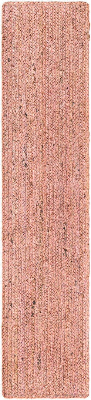 Light Pink 1' 2 x 6' 1 Braided Jute Table Runner