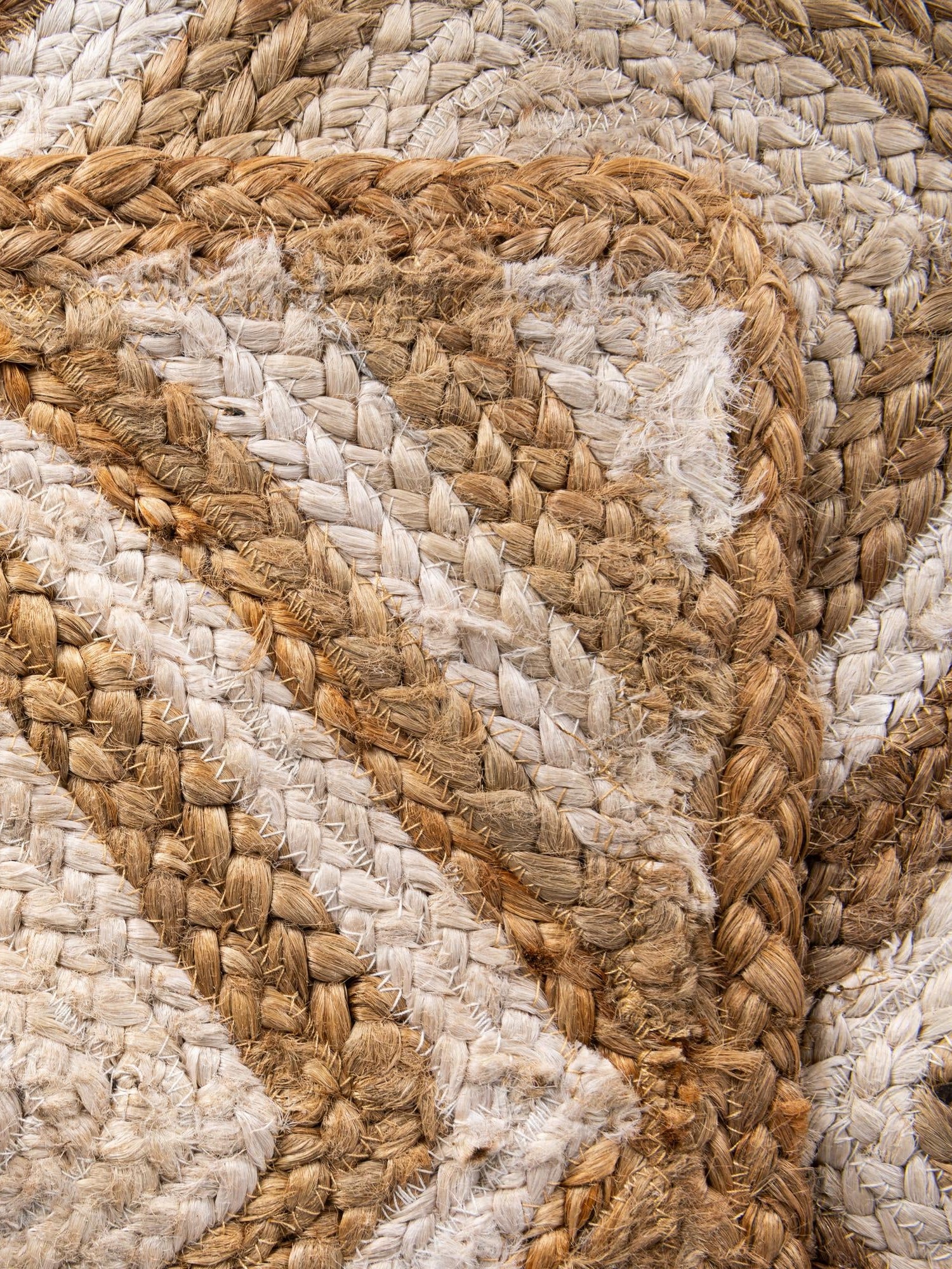 Natural 1' 2 x 5' 1 Braided Jute Table Runner Area Rug Decorative Dining Room Kitchen All Natural Material Table Cover 100% Jute Hand Braided Natural Eco-Friendly Boho Style Carpet for Living Rooms Dining Office Space Dorms for Sale at Rug Engine