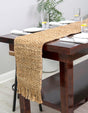Natural 1' 2 x 8' Chunky Jute Table Runner