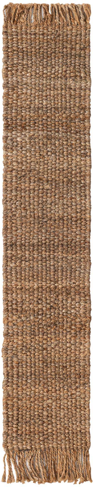 Natural 1' 2 x 8' Chunky Jute Table Runner