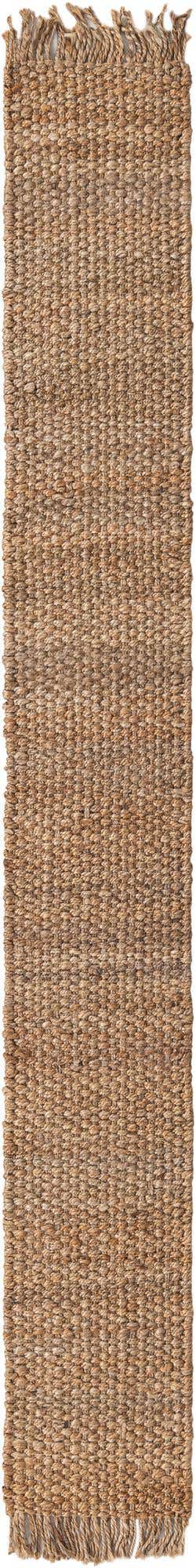 Natural 1' 2 x 10' Chunky Jute Table Runner