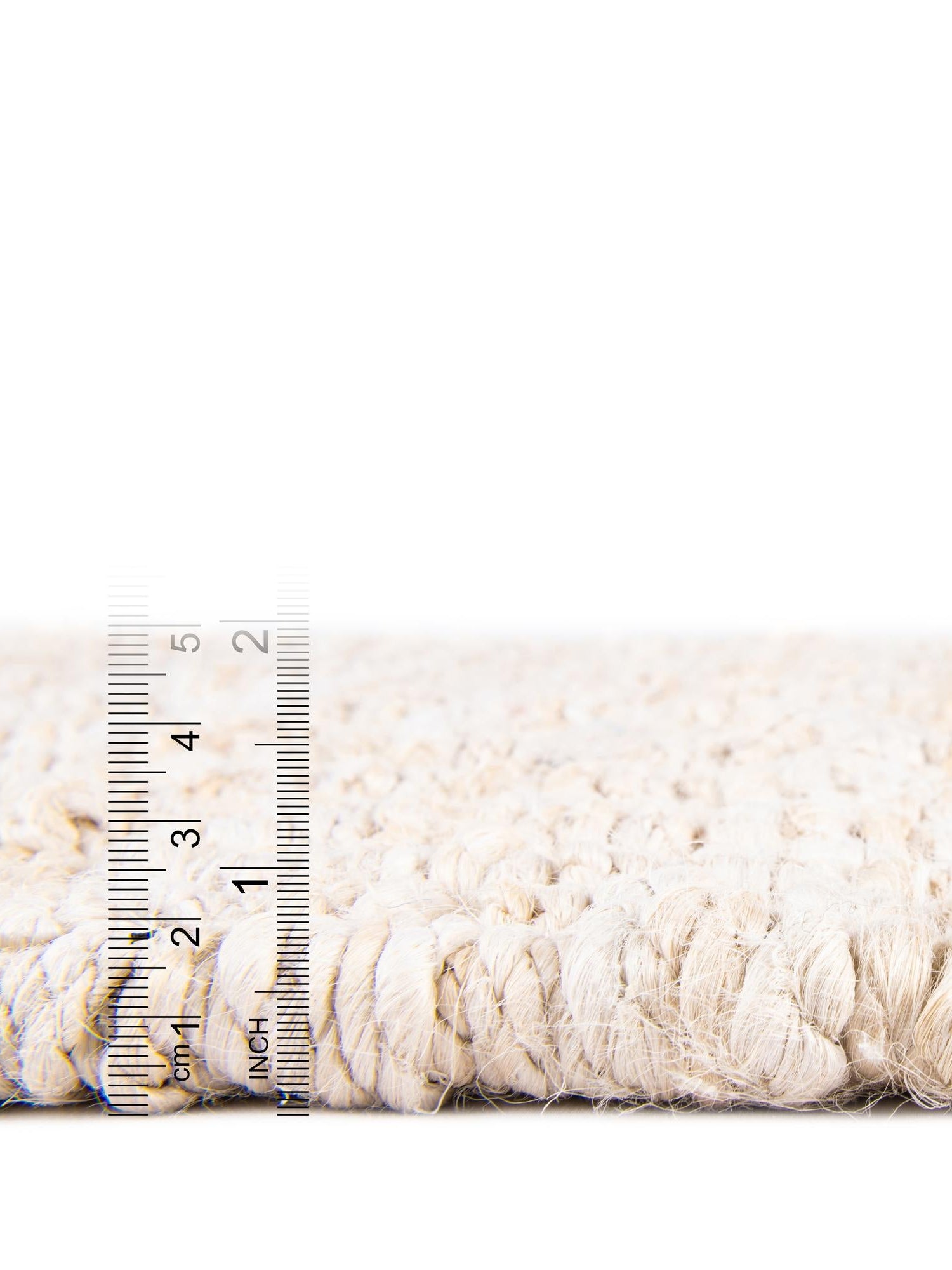Ivory 1' 2 x 5' 1 Chunky Jute Table Runner Area Rug Decorative Dining Room Kitchen All Natural Material Table Cover 100% All Natural Jute Sustainable Eco-Friendly Carpet Mat for Natural Interior Design Homes for Sale at Rug Engine