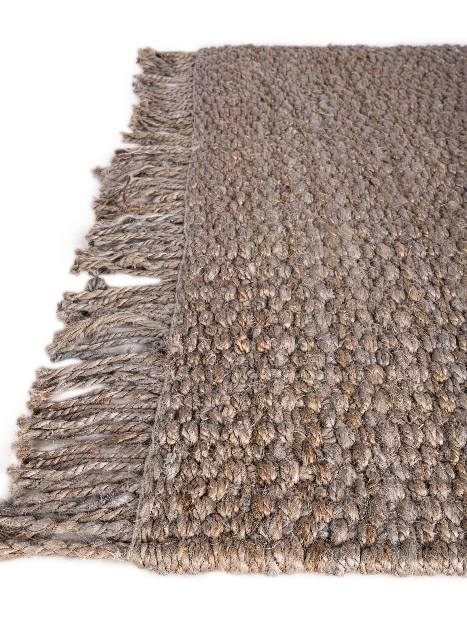 Gray 1' 2 x 10' Chunky Jute Table Runner Area Rug Decorative Dining Room Kitchen All Natural Material Table Cover 100% All Natural Jute Sustainable Eco-Friendly Carpet Mat for Natural Interior Design Homes for Sale at Rug Engine