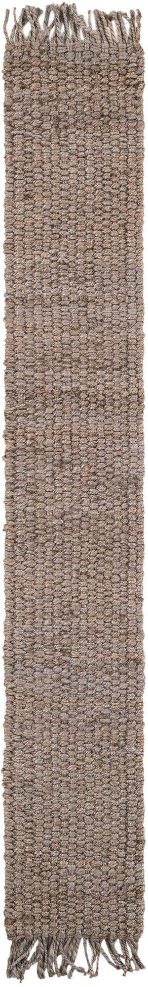 Gray 1' 2 x 8' Chunky Jute Table Runner