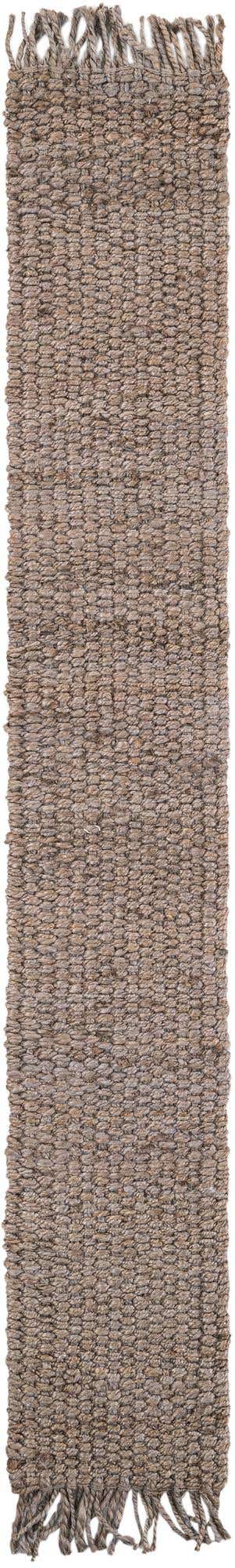 Gray 1' 2 x 8' Chunky Jute Table Runner