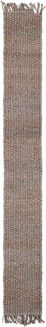Gray 1' 2 x 10' Chunky Jute Table Runner
