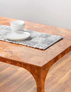 Ivory 1' 2 x 10' Chindi Cotton Table Runner