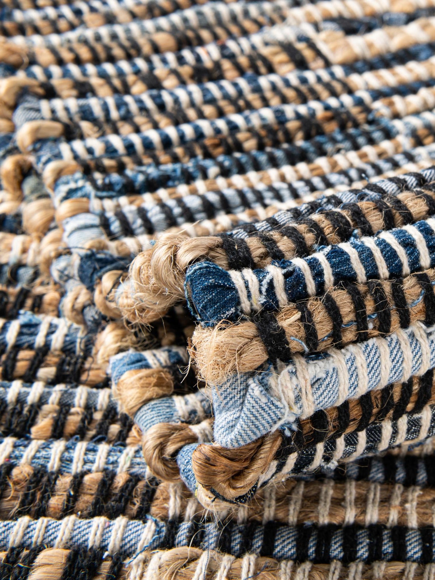 Dark Gray 1' 2 x 10' Chindi Jute Table Runner Area Rug Decorative Dining Room Kitchen All Natural Material Table Cover Interior Design Home Decor Carpet Mat for Sale at Rug Engine