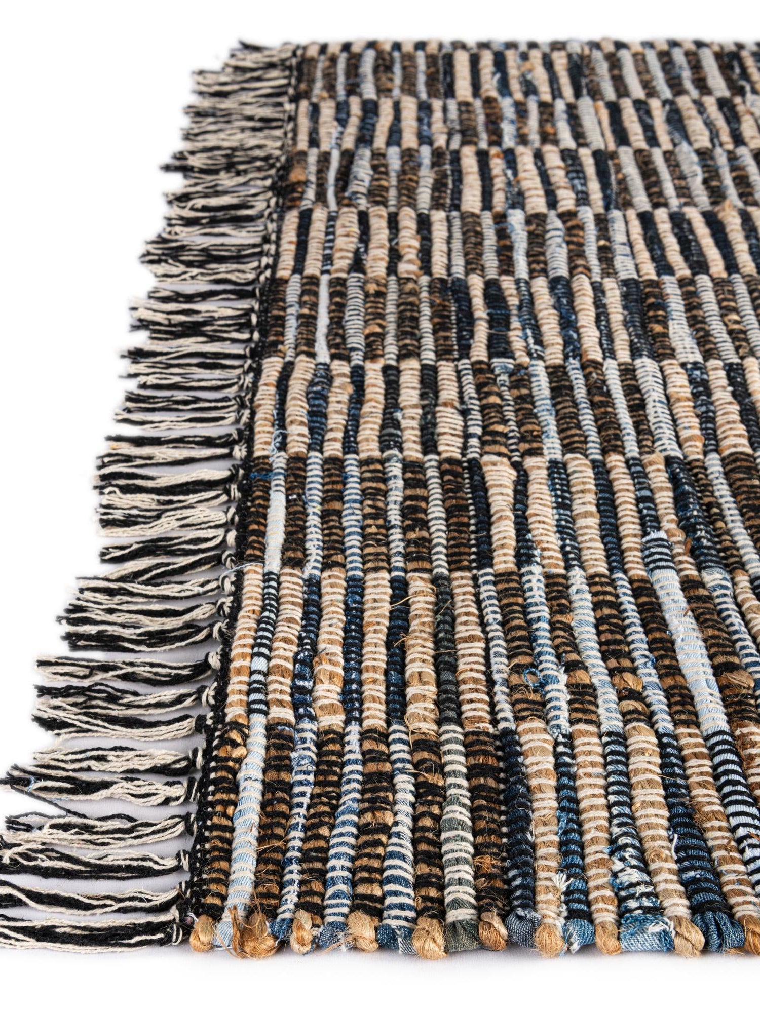 Dark Gray 1' 2 x 10' Chindi Jute Table Runner Area Rug Decorative Dining Room Kitchen All Natural Material Table Cover Interior Design Home Decor Carpet Mat for Sale at Rug Engine