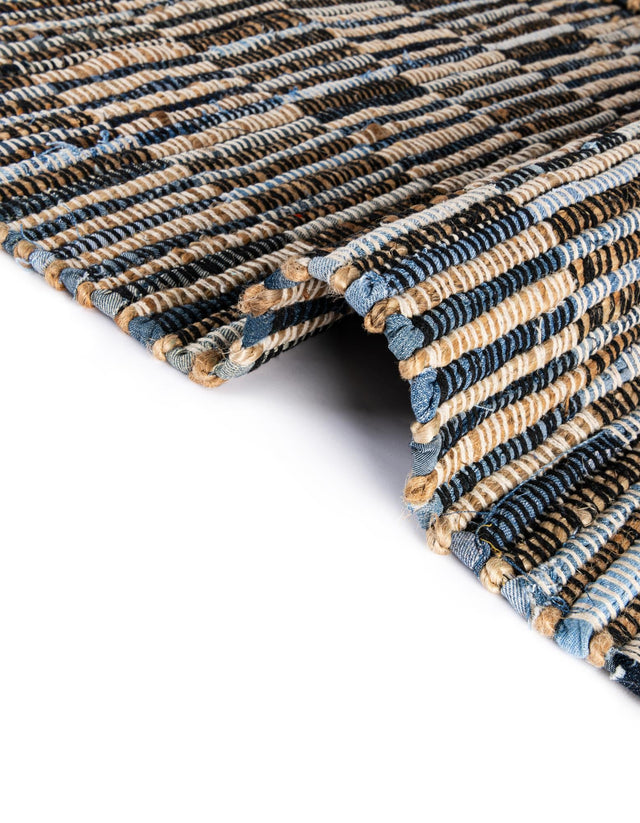 Dark Gray 1' 2 x 4' 1 Chindi Jute Table Runner