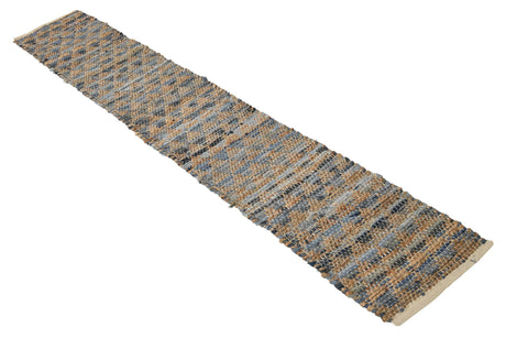 Navy Blue 1' 2 x 8' Chindi Jute Table Runner Area Rug Decorative Dining Room Kitchen All Natural Material Table Cover Interior Design Home Decor Carpet Mat for Sale at Rug Engine