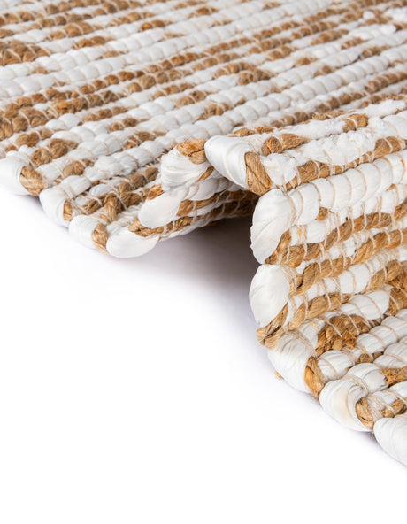 White 1' 2 x 4' 1 Chindi Jute Table Runner Area Rug Decorative Dining Room Kitchen All Natural Material Table Cover Interior Design Home Decor Carpet Mat for Sale at Rug Engine