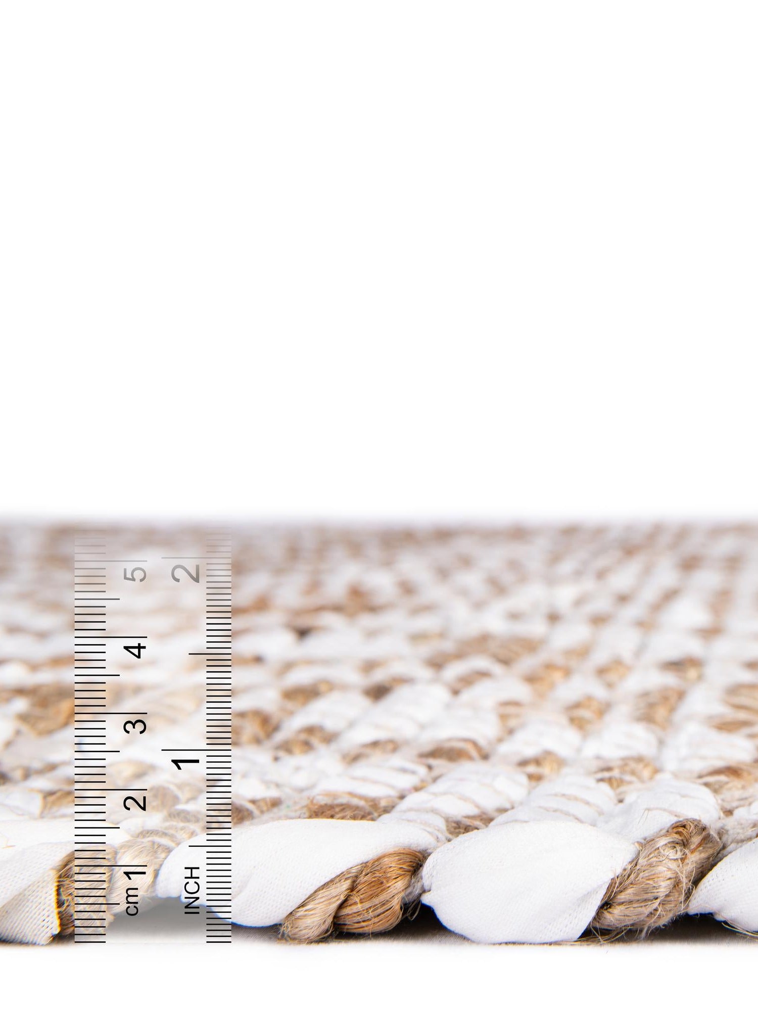 White 1' 2 x 6' 1 Chindi Jute Table Runner Area Rug Decorative Dining Room Kitchen All Natural Material Table Cover Interior Design Home Decor Carpet Mat for Sale at Rug Engine