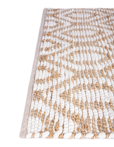 White 1' 2 x 8' Chindi Jute Table Runner Area Rug Decorative Dining Room Kitchen All Natural Material Table Cover Interior Design Home Decor Carpet Mat for Sale at Rug Engine