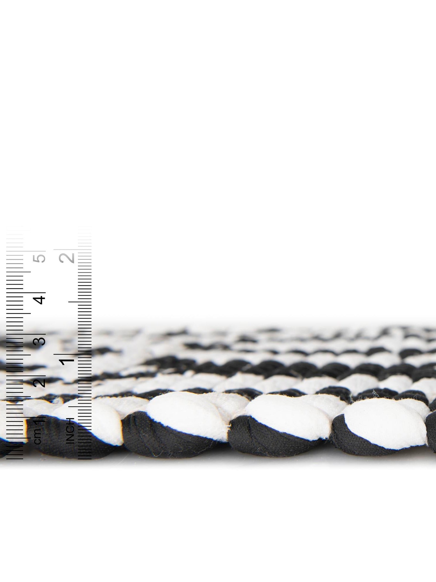 Black and White 1' 2 x 4' 1 Chindi Jute Table Runner Area Rug Decorative Dining Room Kitchen All Natural Material Table Cover Interior Design Home Decor Carpet Mat for Sale at Rug Engine