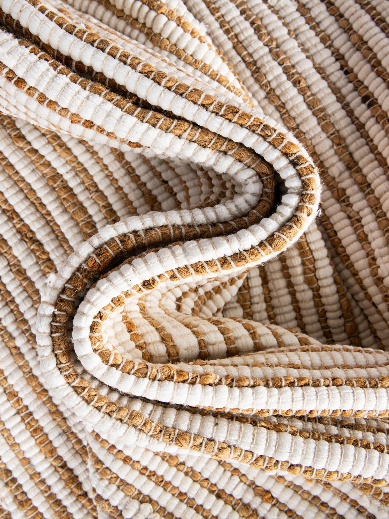 Natural 1' 2 x 6' 1 Chindi Jute Runner Area Rug Decorative Dining Room Kitchen All Natural Material Table Cover Interior Design Home Decor Carpet Mat for Sale at Rug Engine