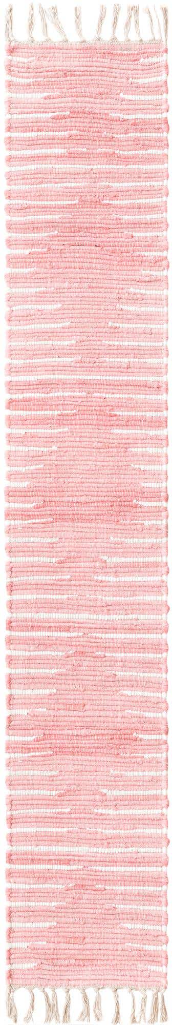 Rose 1' 2 x 6' 1 Chindi Cotton Table Runner