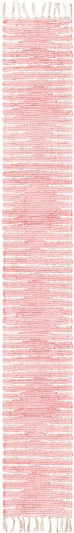 Rose 1' 2 x 8' Chindi Cotton Table Runner