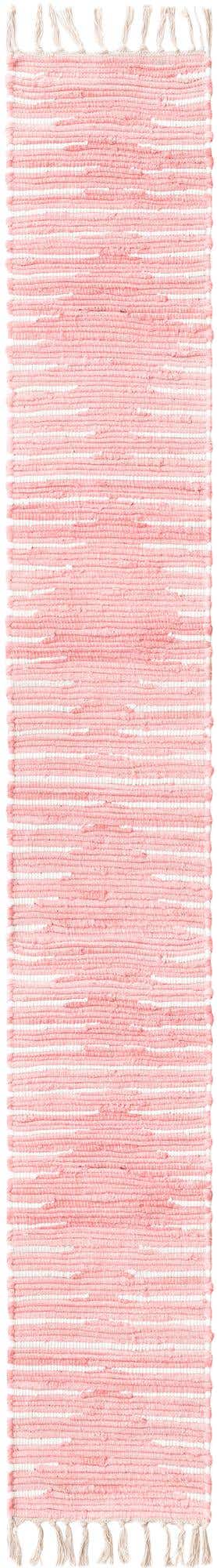 Rose 1' 2 x 8' Chindi Cotton Table Runner