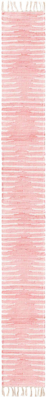 Rose 1' 2 x 10' Chindi Cotton Table Runner
