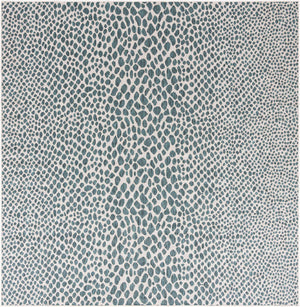 Teal 10' 8 x 10' 8 Jill Zarin Outdoor Square Area Rug Weather Resistant for Patio, Deck, Terrace, Balcony, Porch Durable 100% Polypropylene Carpet for Outside for Sale at Rug Engine