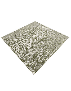Green 10' 8 x 10' 8 Jill Zarin Outdoor Square Area Rug Weather Resistant for Patio, Deck, Terrace, Balcony, Porch Durable 100% Polypropylene Carpet for Outside for Sale at Rug Engine