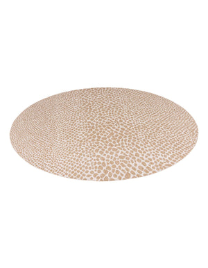 Dark Beige 10' 8 x 10' 8 Jill Zarin Outdoor Round Area Rug Weather Resistant for Patio, Deck, Terrace, Balcony, Porch Durable 100% Polypropylene Carpet for Outside for Sale at Rug Engine