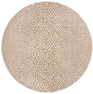 Dark Beige 13' 1 x 13' 1 Jill Zarin Outdoor Round Area Rug Weather Resistant for Patio, Deck, Terrace, Balcony, Porch Durable 100% Polypropylene Carpet for Outside for Sale at Rug Engine
