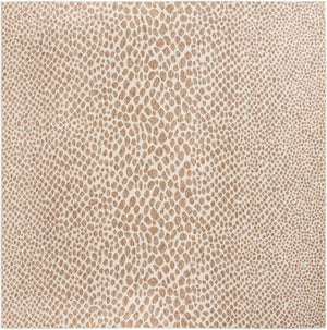 Dark Beige 13' 1 x 13' 1 Jill Zarin Outdoor Square Area Rug Weather Resistant for Patio, Deck, Terrace, Balcony, Porch Durable 100% Polypropylene Carpet for Outside for Sale at Rug Engine