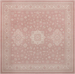 Pink 13' 1 x 13' 1 Outdoor Aztec Square Area Rug Weather Resistant for Patio, Deck, Terrace, Balcony, Porch 100% Polypropylene Traditional Carpet Mat for Sale at Rug Engine