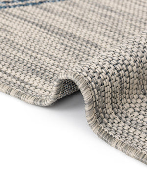 Light Gray 13' 1 x 13' 1 Outdoor Botanical Square Area Rug Weather Resistant for Patio, Deck, Terrace, Balcony, Porch Polypropylene Garden Floral Tropical Carpet for Sale at Rug Engine