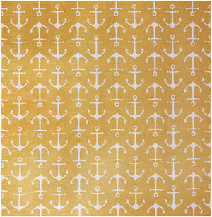 Yellow 13' 1 x 13' 1 Outdoor Coastal Square Area Rug Weather Resistant for Patio, Deck, Terrace, Balcony, Porch 100% Polypropylene Coastal Decor Carpet for Sale at Rug Engine