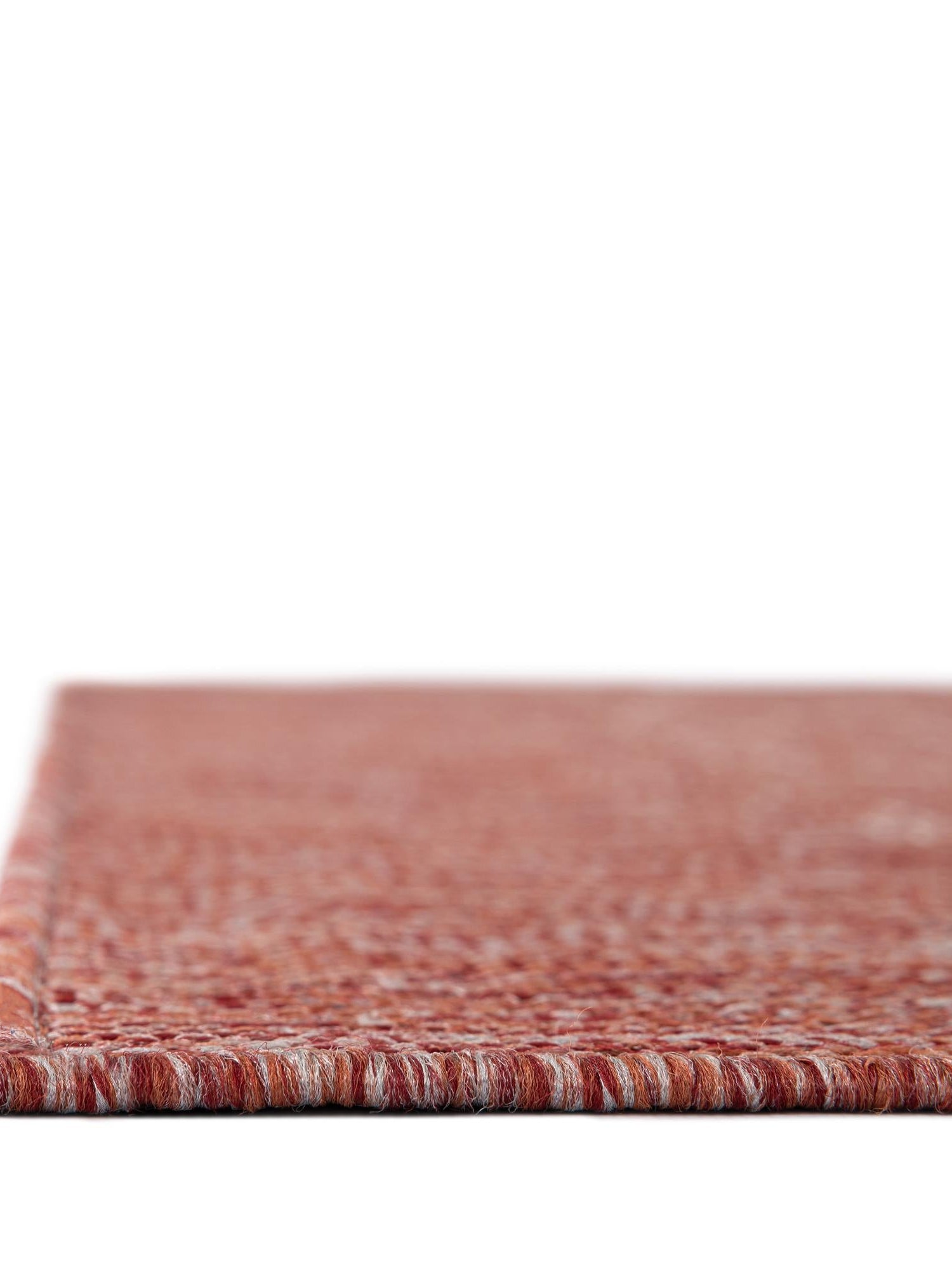 Rust Red 13' 1 x 13' 1 Outdoor Modern Square Area Rug Weather Resistant for Patio, Deck, Terrace, Balcony, Porch 100% Polypropylene Modern Outside Carpet for Sale at Rug Engine