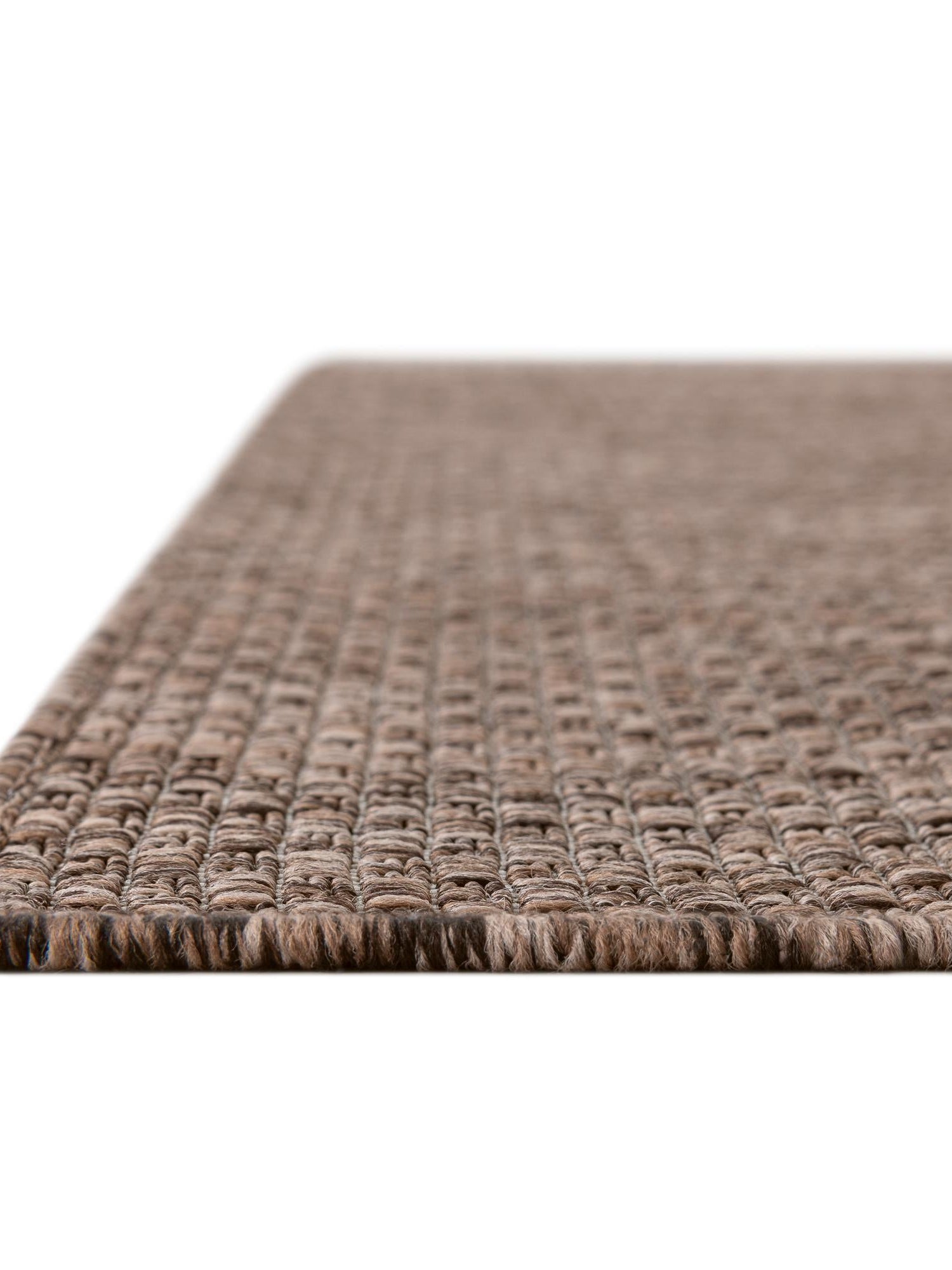 Light Brown 6' 1 x 6' 1 Outdoor Solid Square Area Rug Weather Resistant for Patio, Deck, Terrace, Balcony, Porch 100% Polypropylene Minimalist Waterproof Carpet for Sale at Rug Engine