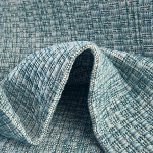 Aquamarine 10' 8 x 10' 8 Outdoor Solid Square Area Rug Weather Resistant for Patio, Deck, Terrace, Balcony, Porch 100% Polypropylene Minimalist Waterproof Carpet for Sale at Rug Engine