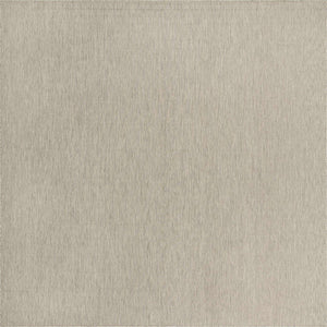 Light Gray 13' 1 x 13' 1 Outdoor Solid Square Area Rug Weather Resistant for Patio, Deck, Terrace, Balcony, Porch 100% Polypropylene Minimalist Waterproof Carpet for Sale at Rug Engine
