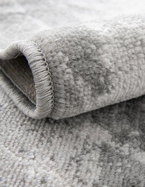 Dark Gray 5' 3 x 5' 3 Sofia Octagon Area Rug Durable Easy Clean Stain Resistant Unique Carpet for Affordable Interior Home Design for Sale at Rug Engine