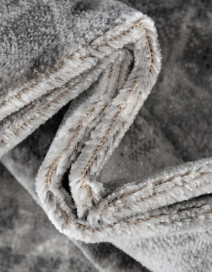 Dark Gray 5' 3 x 5' 3 Sofia Octagon Area Rug Durable Easy Clean Stain Resistant Unique Carpet for Affordable Interior Home Design for Sale at Rug Engine