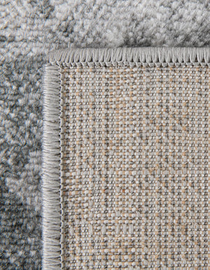 Dark Gray 5' 3 x 5' 3 Sofia Octagon Area Rug Durable Easy Clean Stain Resistant Unique Carpet for Affordable Interior Home Design for Sale at Rug Engine