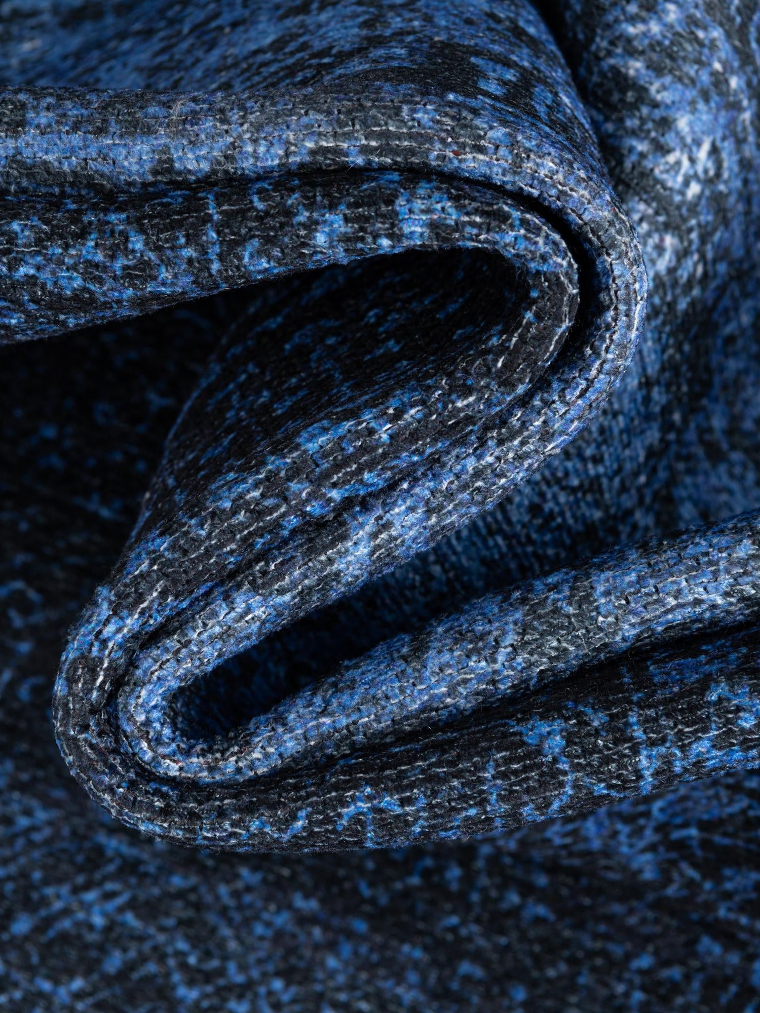 Washable Overdyed Blue 7' 10 x 10' Yara Rectangle Area Rug Easy to Clean Stain Resistant & Durable Polyester & Chenille Carpet for Sale at Rug Engine