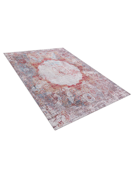 Washable Multicolor 7' 10 x 10' Yara Rectangle Area Rug Easy to Clean Stain Resistant & Durable Polyester & Chenille Carpet for Sale at Rug Engine