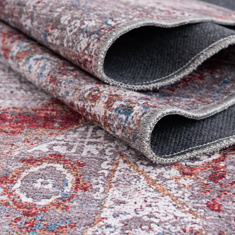 Multicolor 8' x 10' Yara Washable Rectangle Rug