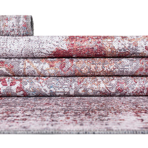 Washable Multicolor 2' x 3' Yara Rectangle Area Rug Easy to Clean Stain Resistant & Durable Polyester & Chenille Carpet for Sale at Rug Engine