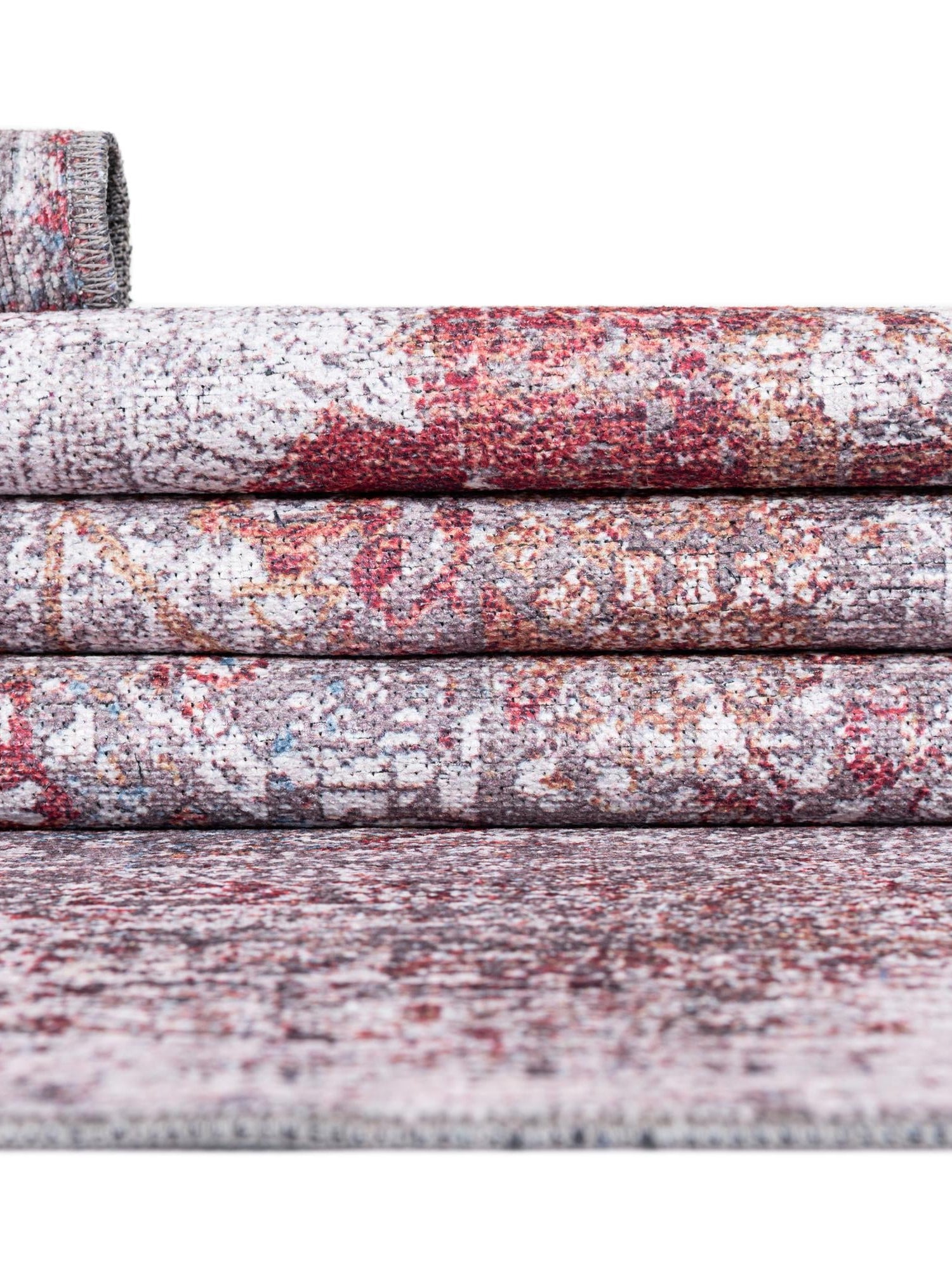 Washable Multicolor 5' x 8' Yara Rectangle Area Rug Easy to Clean Stain Resistant & Durable Polyester & Chenille Carpet for Sale at Rug Engine