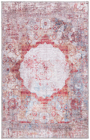 Washable Multicolor 2' x 3' Yara Rectangle Area Rug Easy to Clean Stain Resistant & Durable Polyester & Chenille Carpet for Sale at Rug Engine