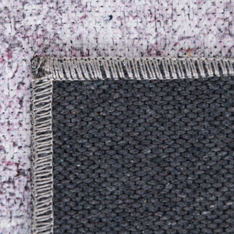 Washable Pink Ivory 7' 10 x 7' 10 Yara Octagon Area Rug Easy to Clean Stain Resistant & Durable Polyester & Chenille Carpet for Sale at Rug Engine