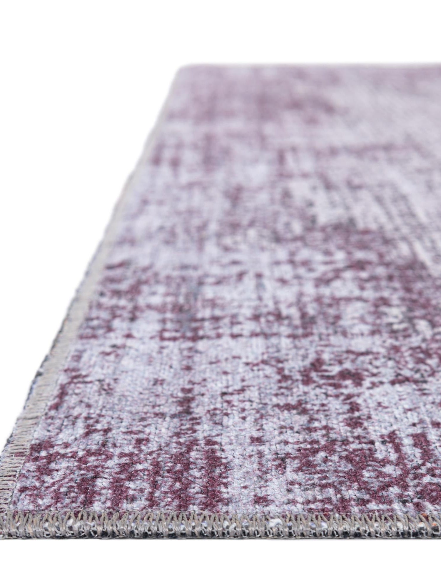 Washable Pink Ivory 7' 10 x 7' 10 Yara Square Area Rug Easy to Clean Stain Resistant & Durable Polyester & Chenille Carpet for Sale at Rug Engine